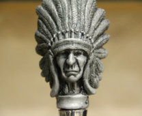 Indian Chief Wine Stopper