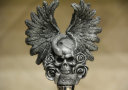 Skull With Wings Wine Stopper