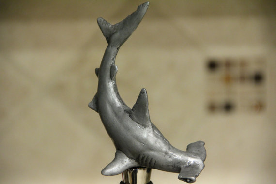 Hammerhead Shark Stanley Lid, Stanley Cup Accessory, Shark Lover